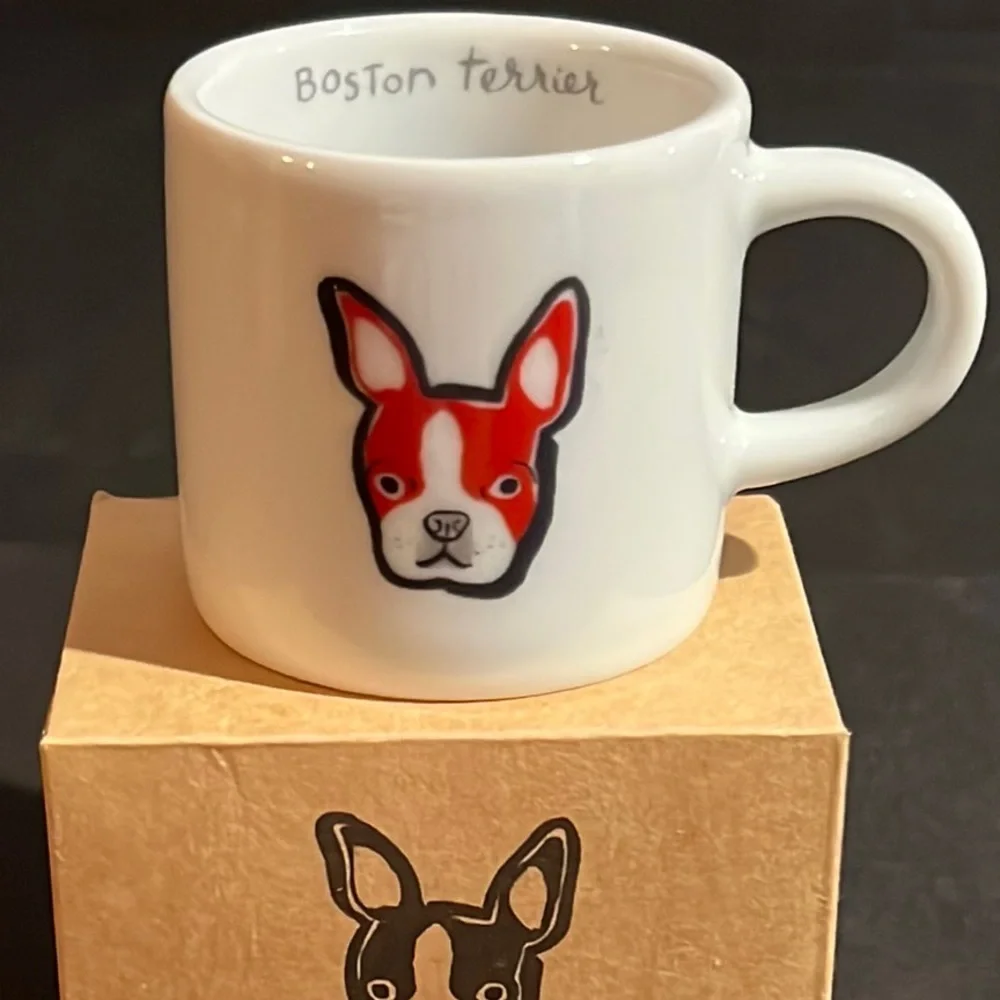 Trey Speegle original artwork “MORE PLEASE” ceramic dog bowl